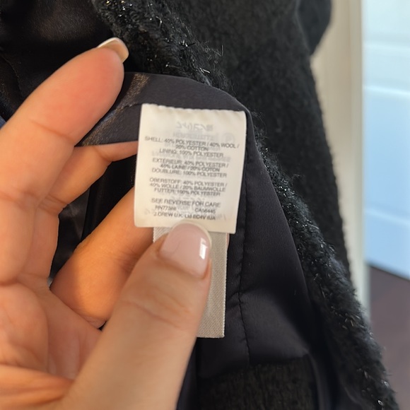 Wool blend J Crew Tweed Coat - Picture 5 of 6